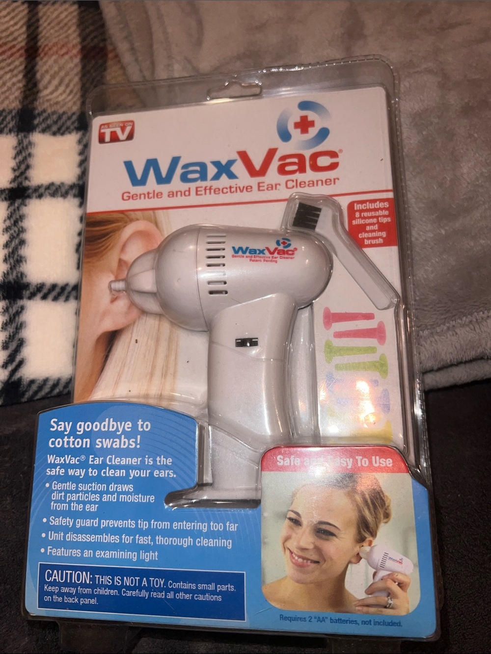 As Seen On TV WaxVac White Ear Cleaner
